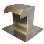Dakdoorvoer aluminium VRF 125x250mm